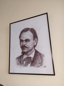 Jurčičeve podobe na ogled v Šentvidu pri Stični 8